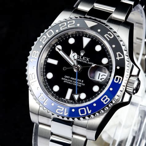 rolex gmt master 2 blue bezel